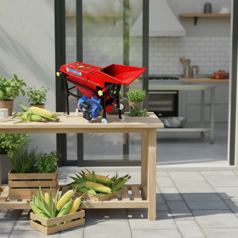 Corn Sheller Machine - Clean Automatic Electric Sheller: For Garden