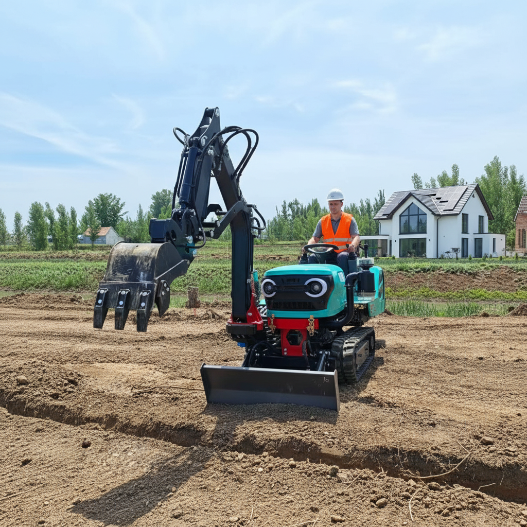 Farming Agriculture Land - 35Hp 40Hp 45Hp Rubber Track Crawler