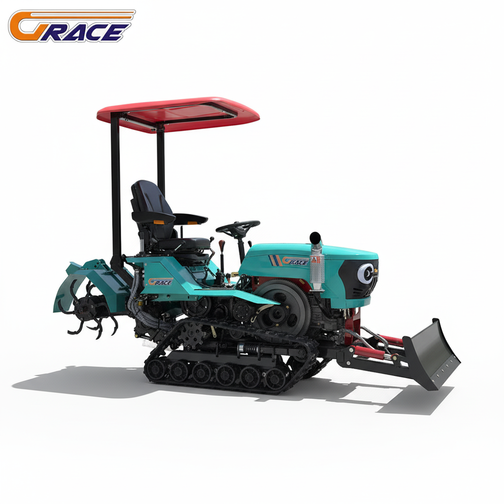 Agriculture Farming Vehicles - Customize Small Crawler Tractor High Efficiency