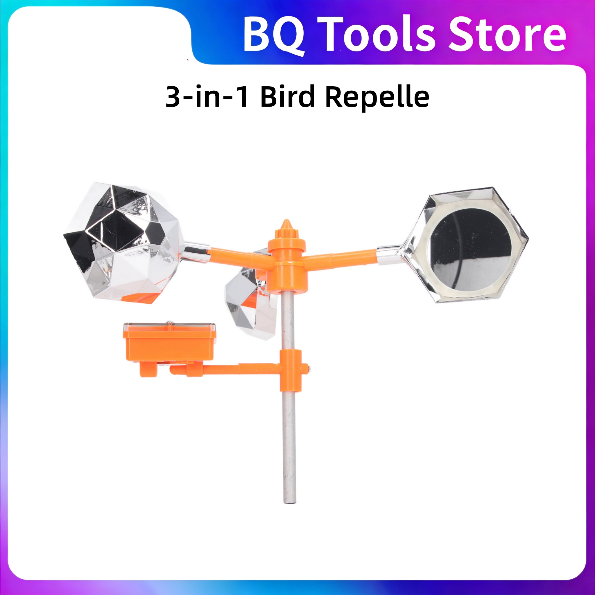 3-in-1 Bird Repeller Solar Sou - Solar Bird Scarer reseña y precio