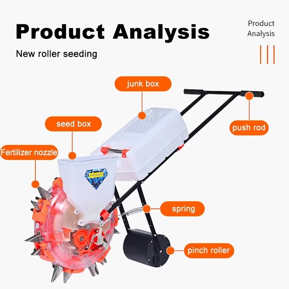 Hand Push Manual Seeder - Manu - Corn Sheller Machine reseña y precio