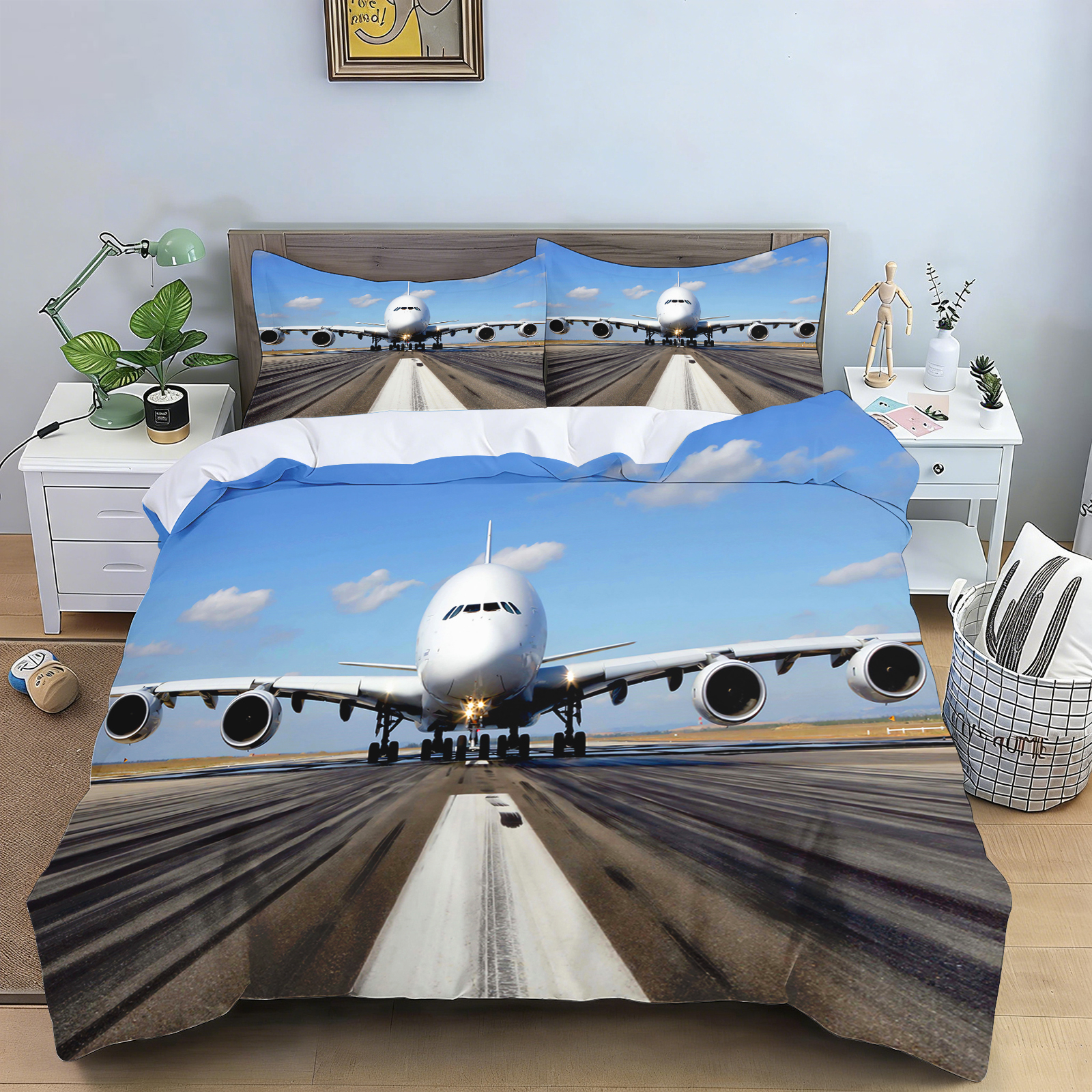 Farm Tractor A380 Airplane 3D  - Agriculture Farming Cartoon reseña y precio