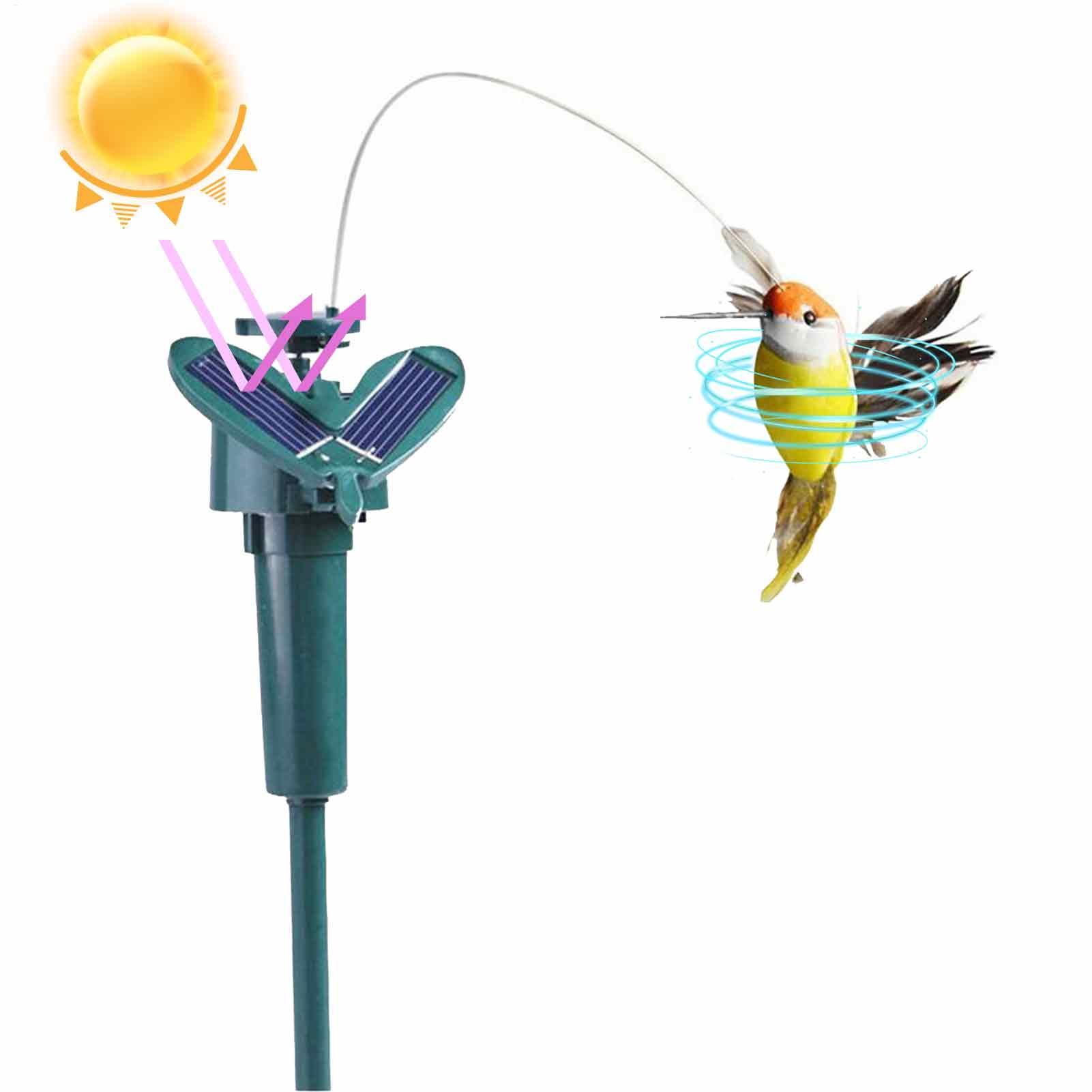 1pcs Solar Powered Dancing Flu - Solar Bird Scarer reseña y precio