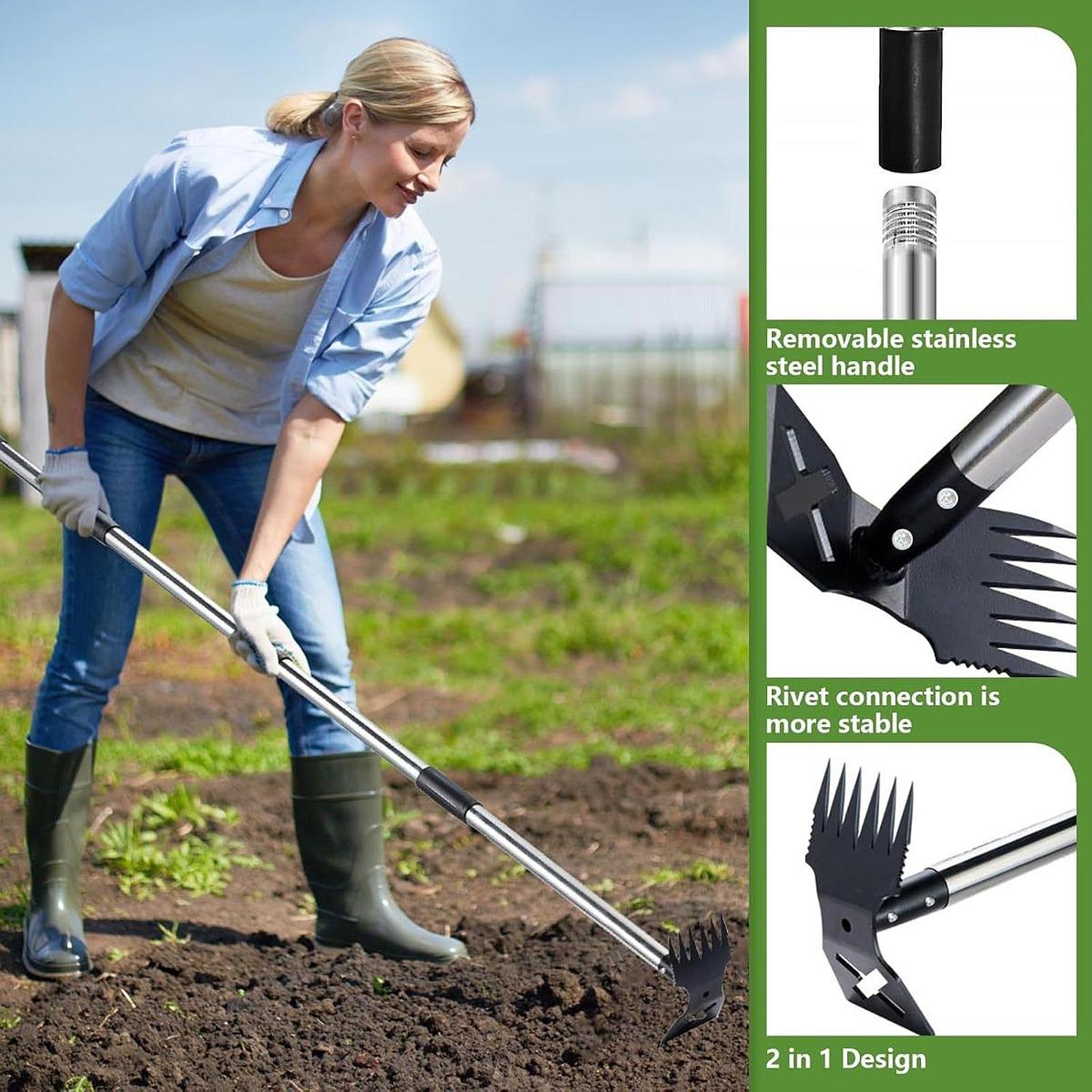 Gardening Garden Hoe Weeding R - Agriculture Farming Work reseña y precio
