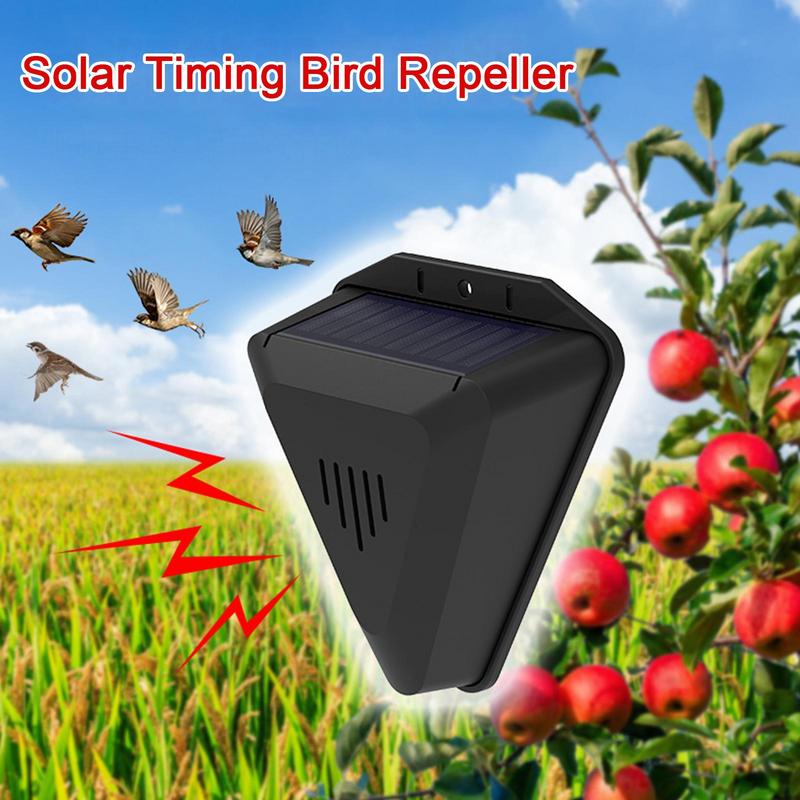 Solar Timer Bird Repeller With - Solar Bird Scarer reseña y precio