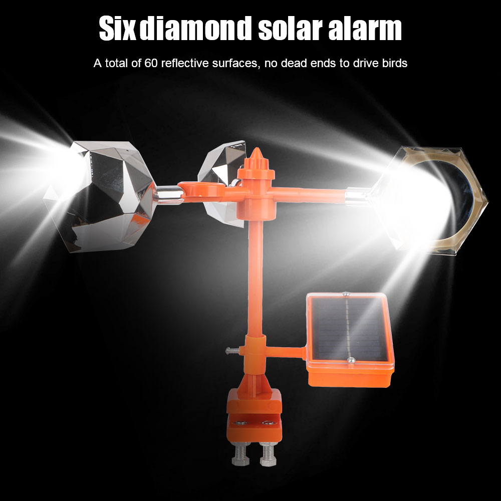 Solar Reflective Bird Repeller - Solar Bird Scarer reseña y precio
