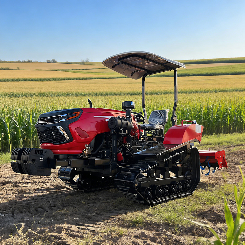 Small Tracked Tractor Suitable - Farming Agriculture Equipment reseña y precio