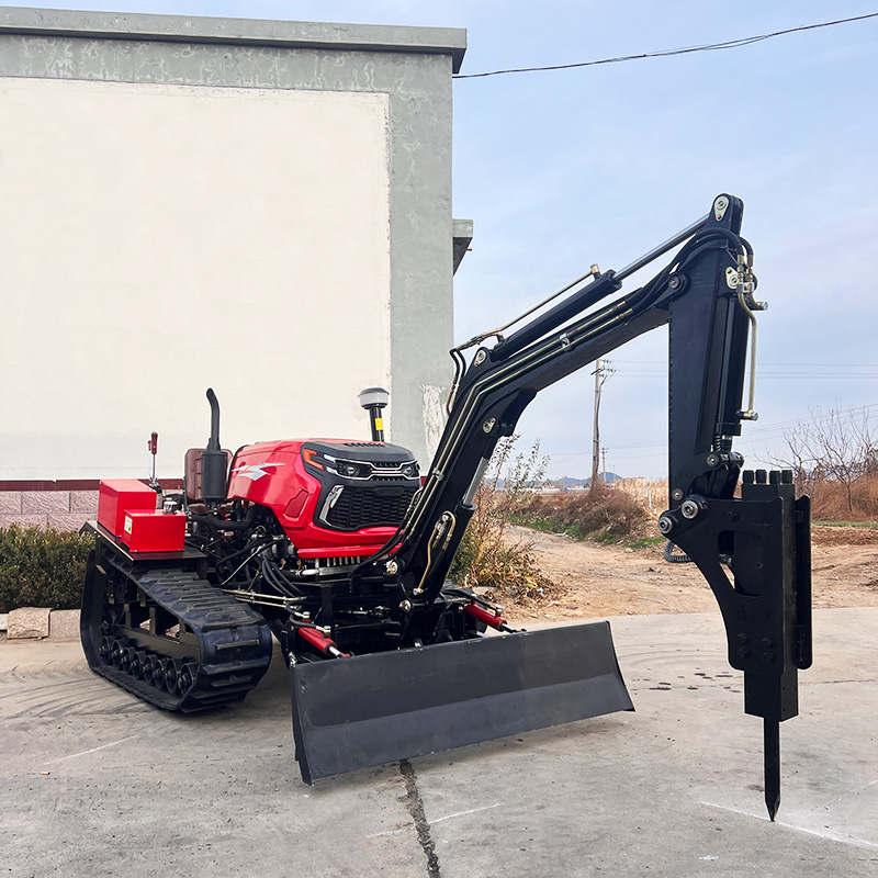 Small Tracked Tractor Suitable - Farming Agriculture Equipment reseña y precio