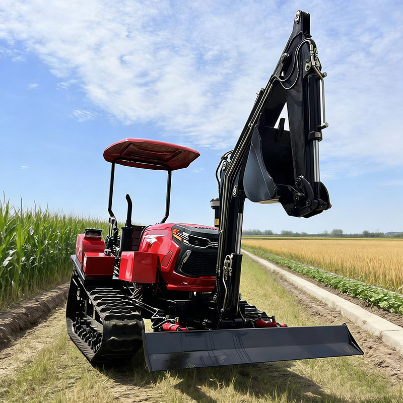 Small Tracked Tractor Suitable - Farming Agriculture Equipment reseña y precio