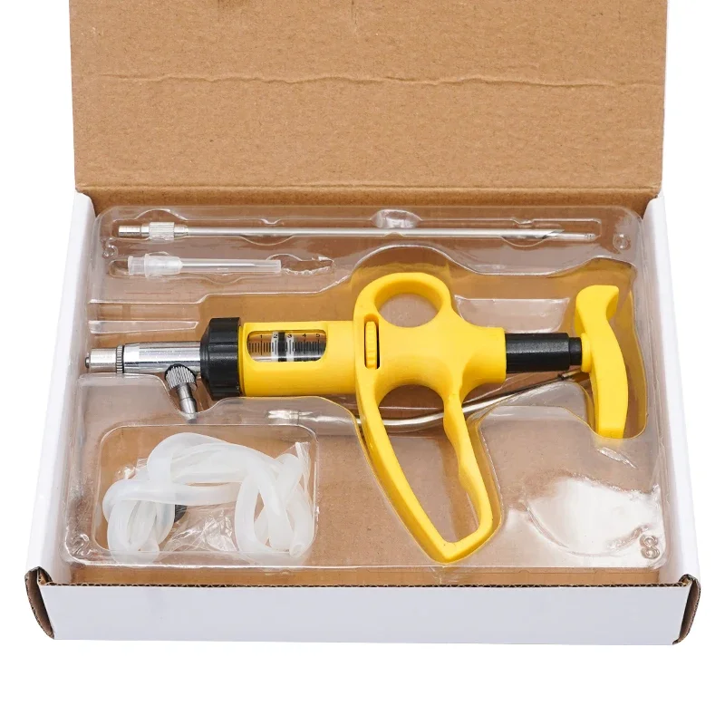 1 Pc Livestock Continuous Inje - Veterinary Syringe Gun reseña y precio