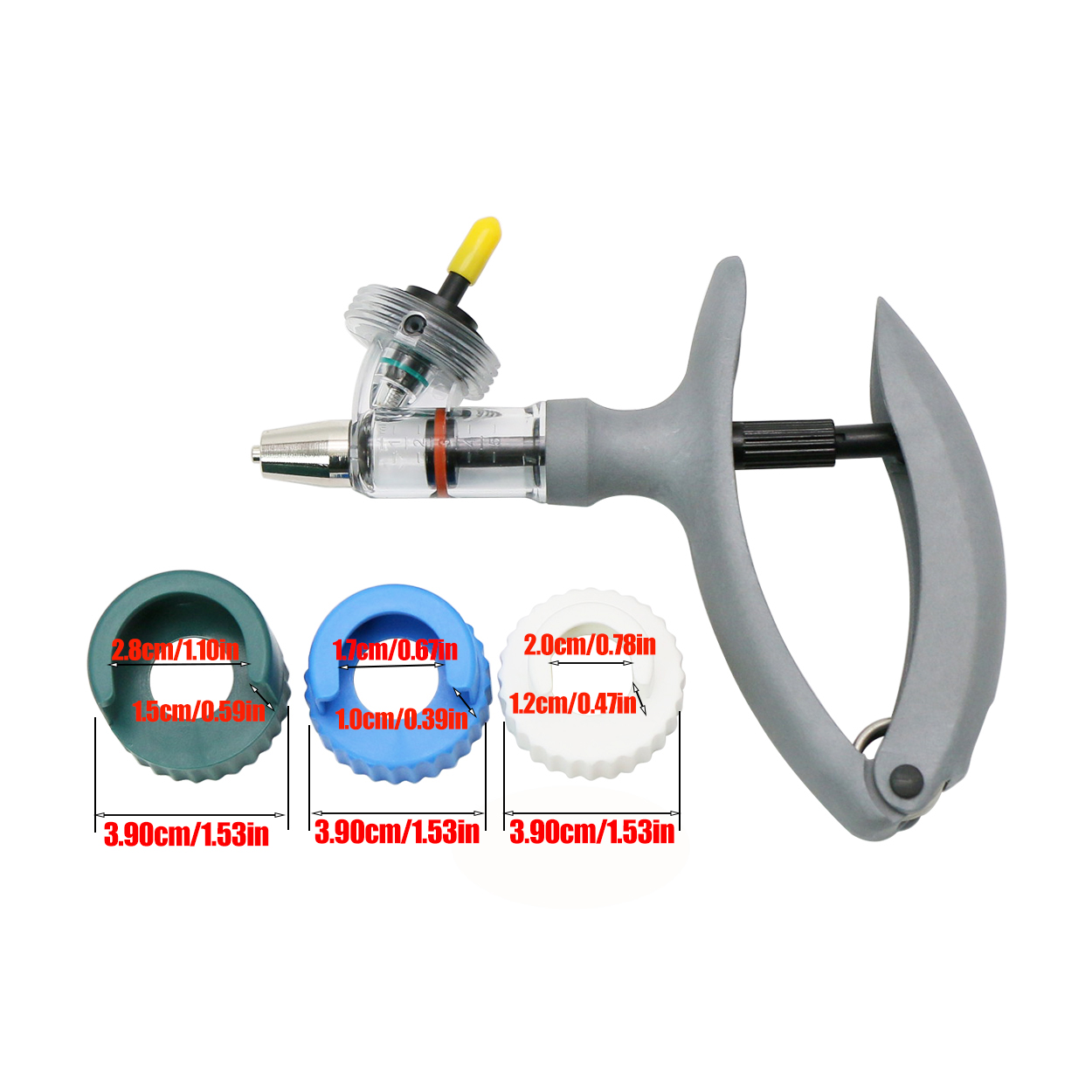 1ml/2ml/ 5ml Livestock Continu - Veterinary Syringe Gun reseña y precio