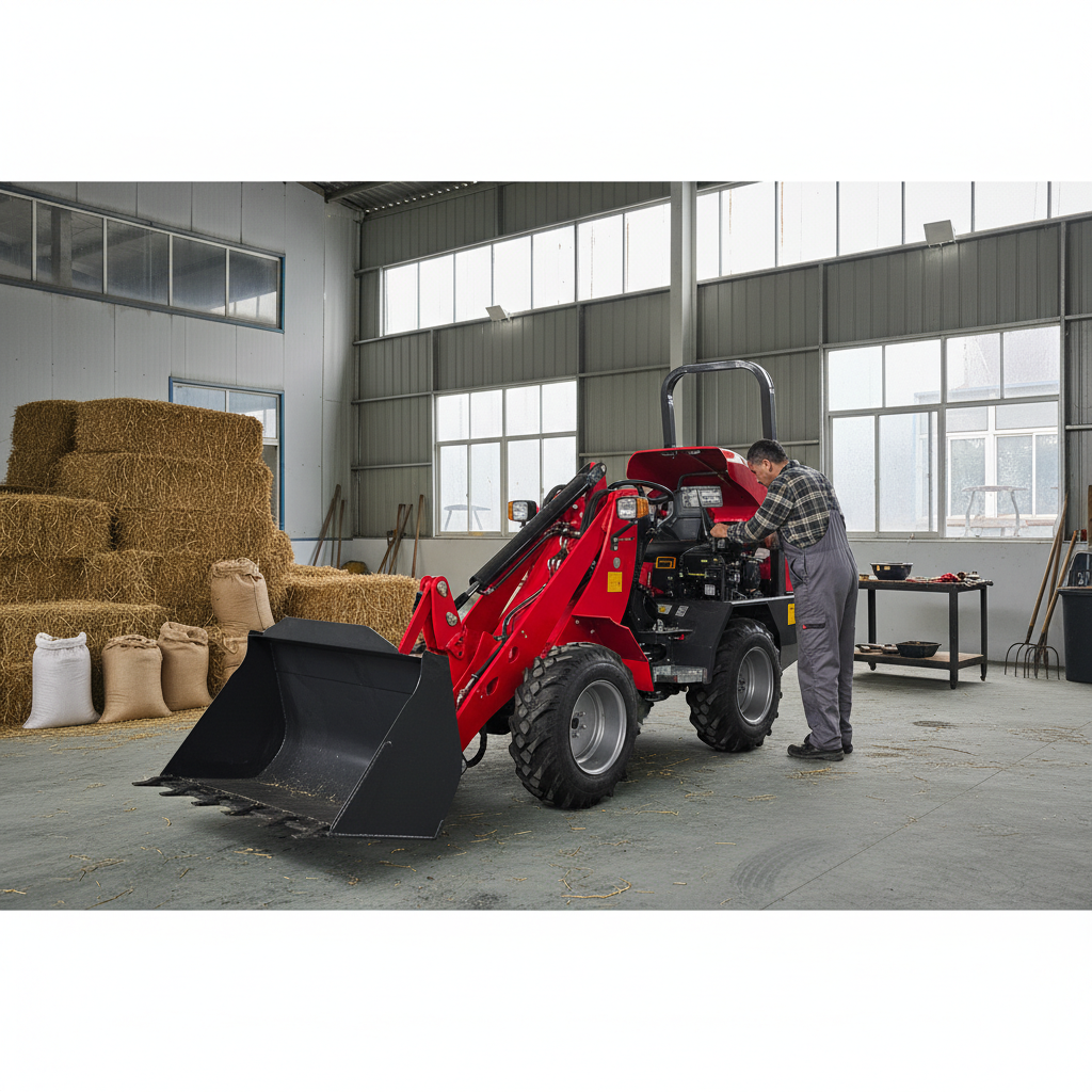 2Ton Telescopic Arm Loader wit - Farming Agriculture Equipment reseña y precio