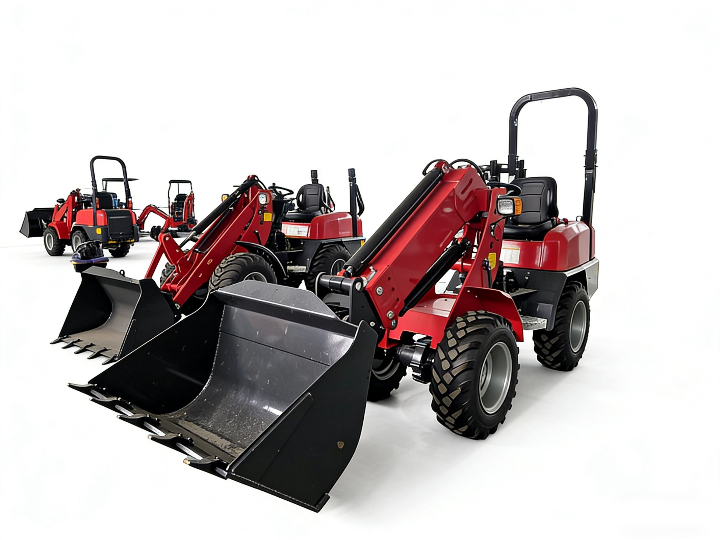 2Ton Telescopic Arm Loader wit - Farming Agriculture Equipment reseña y precio