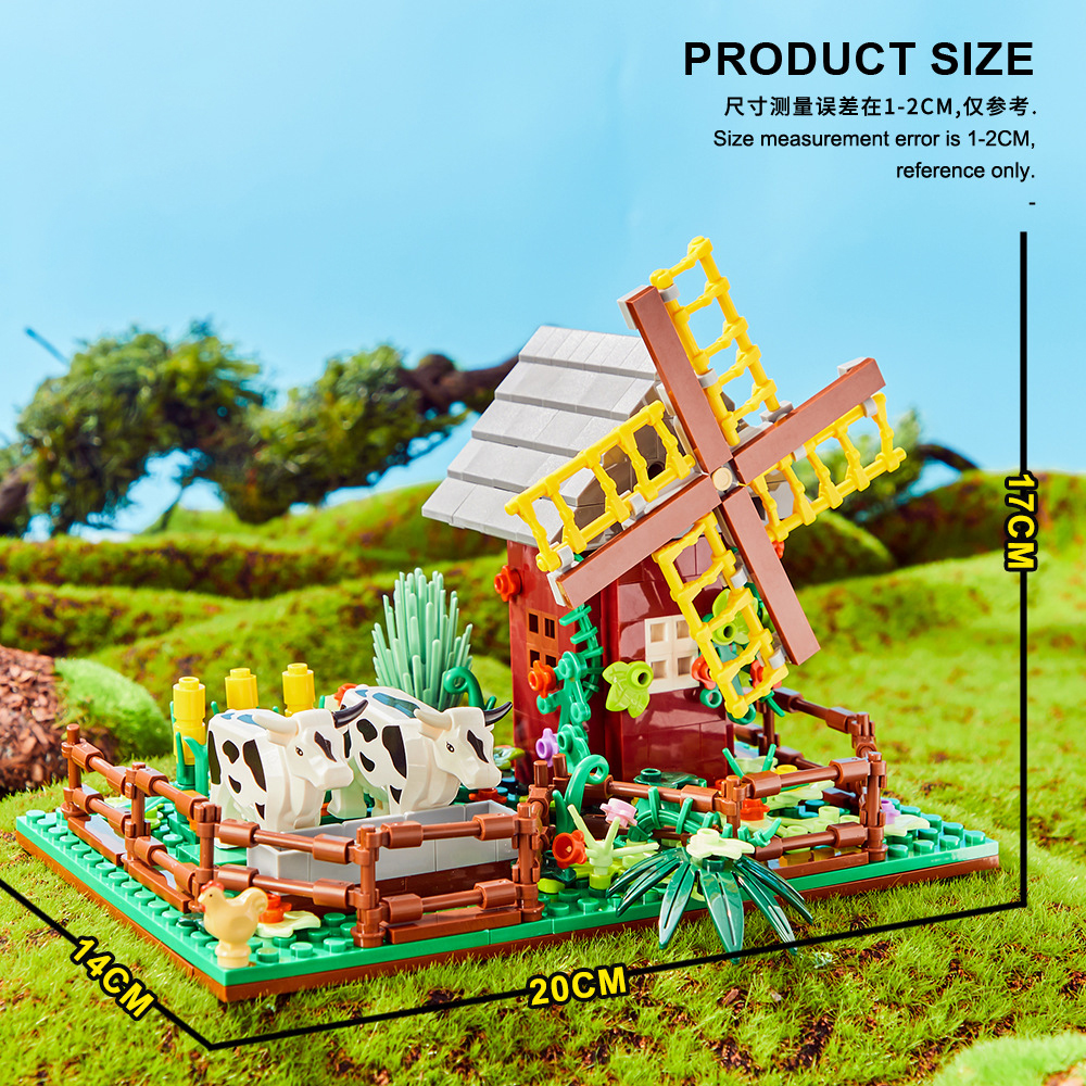 Happy Ranch MOC Building Block - Agriculture Farming Vehicles reseña y precio