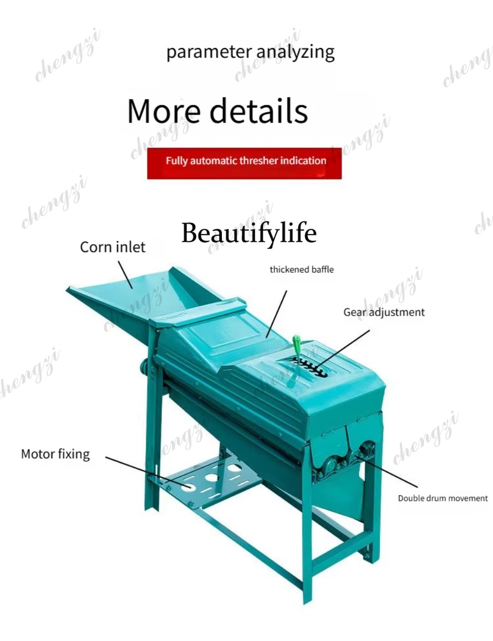 81 Automatic Corn Thresher Mac - Corn Sheller Machine reseña y precio