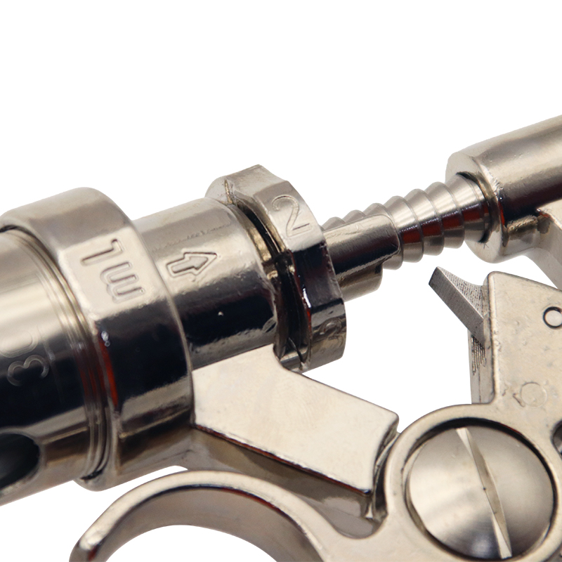 1PC 10ml 20 ml 30ml 50ml Metal - Veterinary Syringe Gun reseña y precio