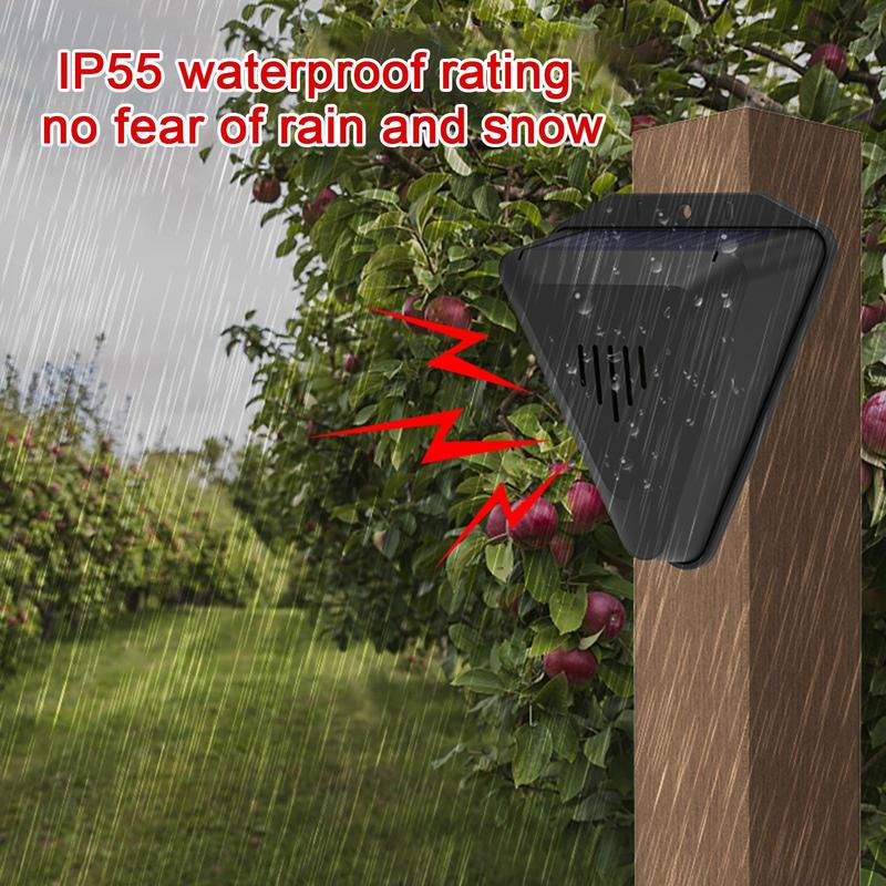 Solar Timer Bird Repeller With - Solar Bird Scarer reseña y precio