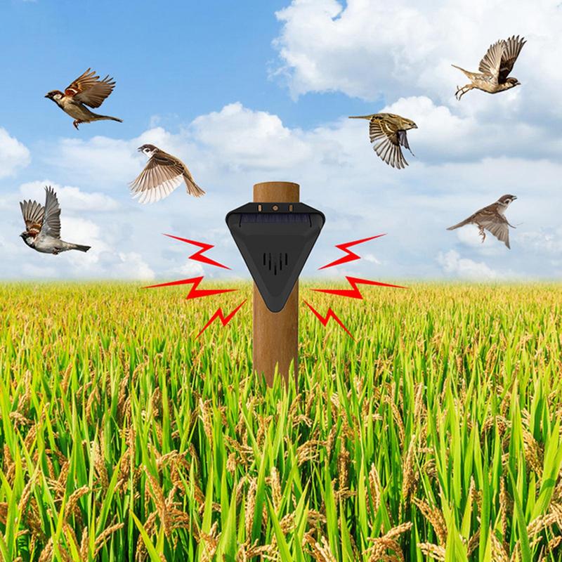 Solar Timer Bird Repeller With - Solar Bird Scarer reseña y precio