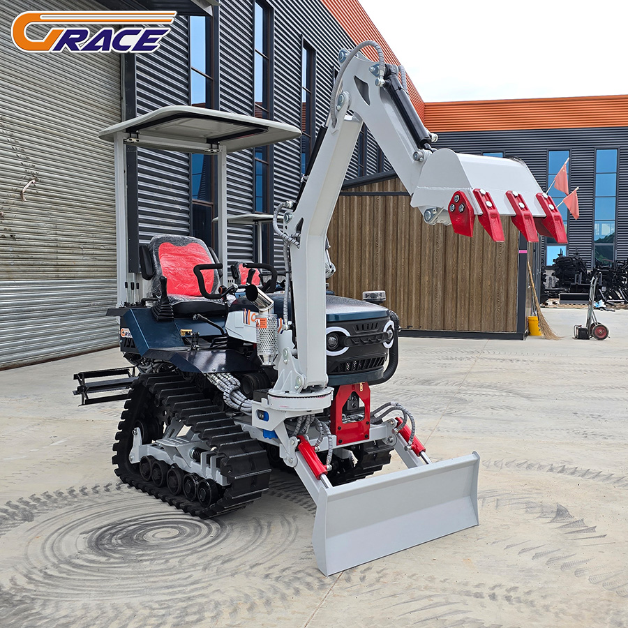 Hot Sale New 80HP Crawler Trac - Farming Agriculture Equipment reseña y precio