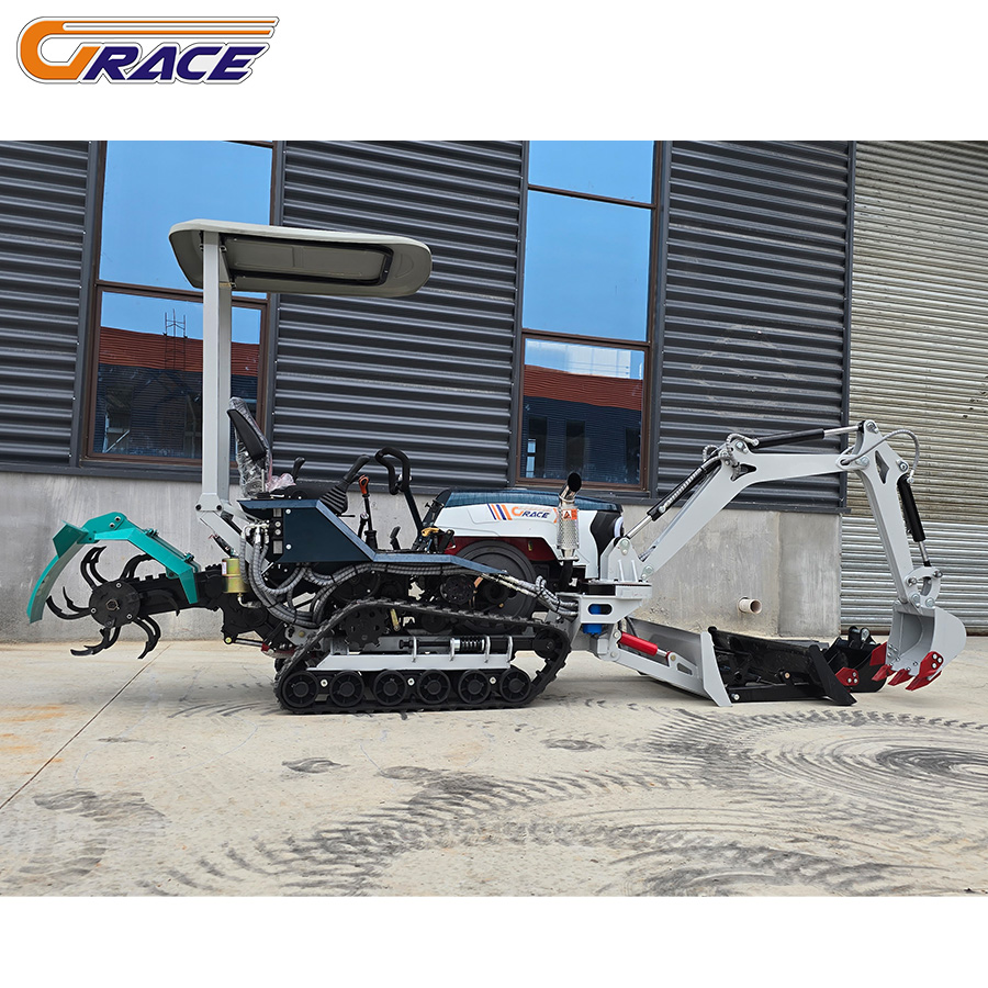 Small 35HP Crawler Tractor Agr - Agriculture Farming Work reseña y precio