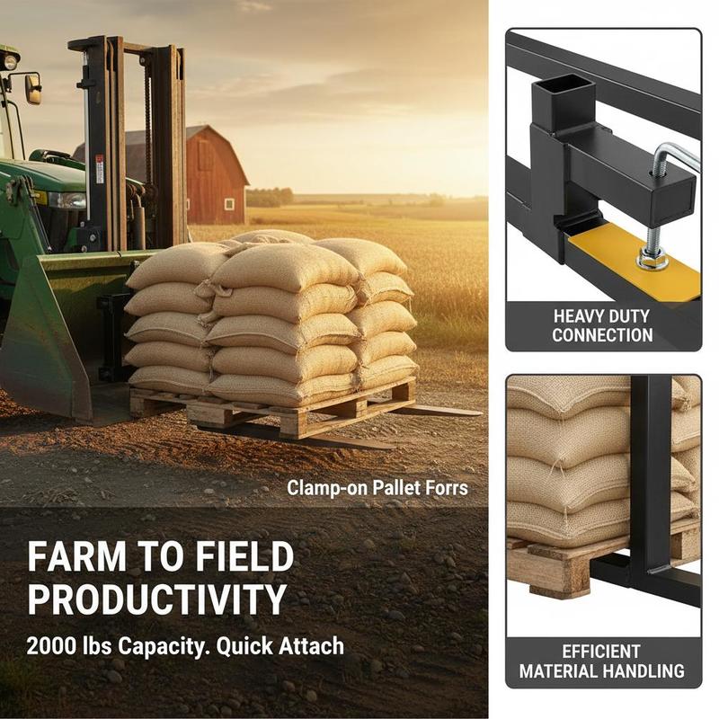 Loader Bucket Tine 60 Inch For - Farming Agriculture Equipment reseña y precio