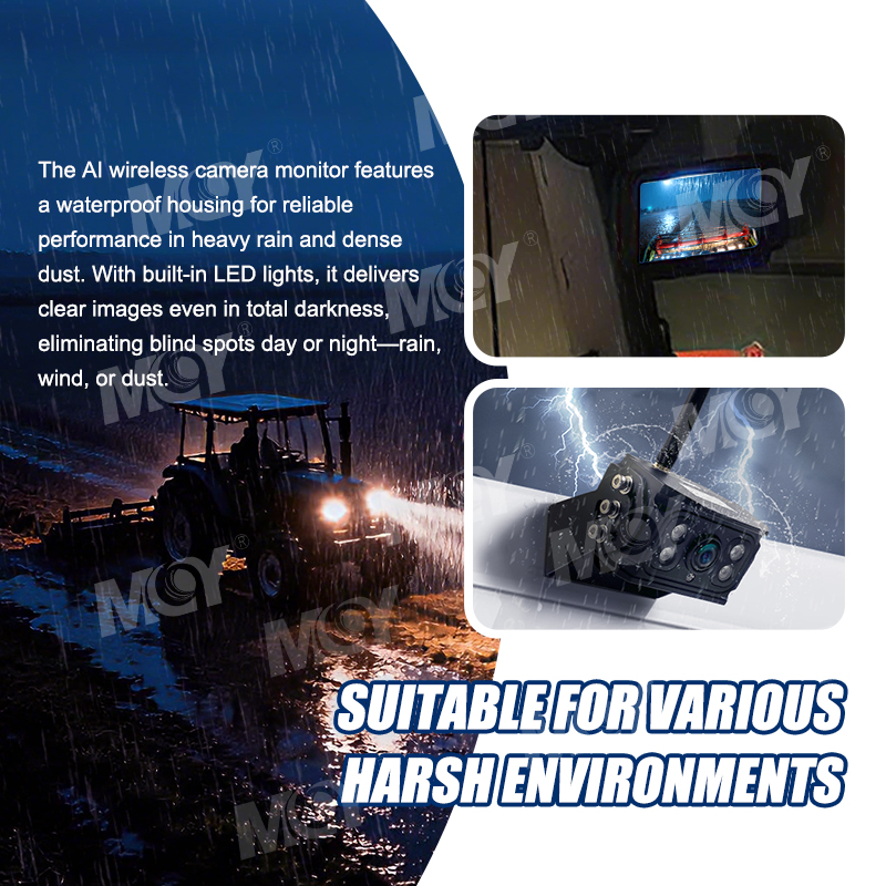MCY 7inch Quad Split Wireless  - Agriculture Farming Vehicles reseña y precio
