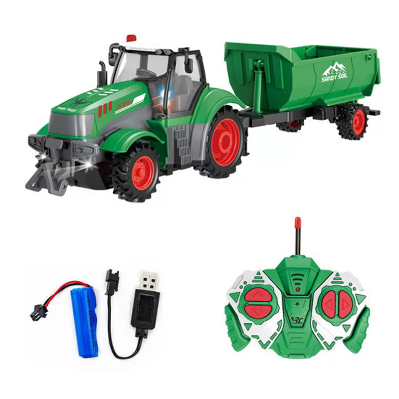 1:24 RC Car 27MHZ Radio Remote - Agriculture Farming Vehicles reseña y precio