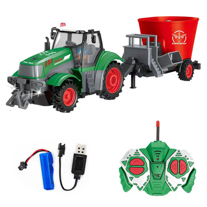 1:24 RC Car 27MHZ Radio Remote - Agriculture Farming Vehicles reseña y precio