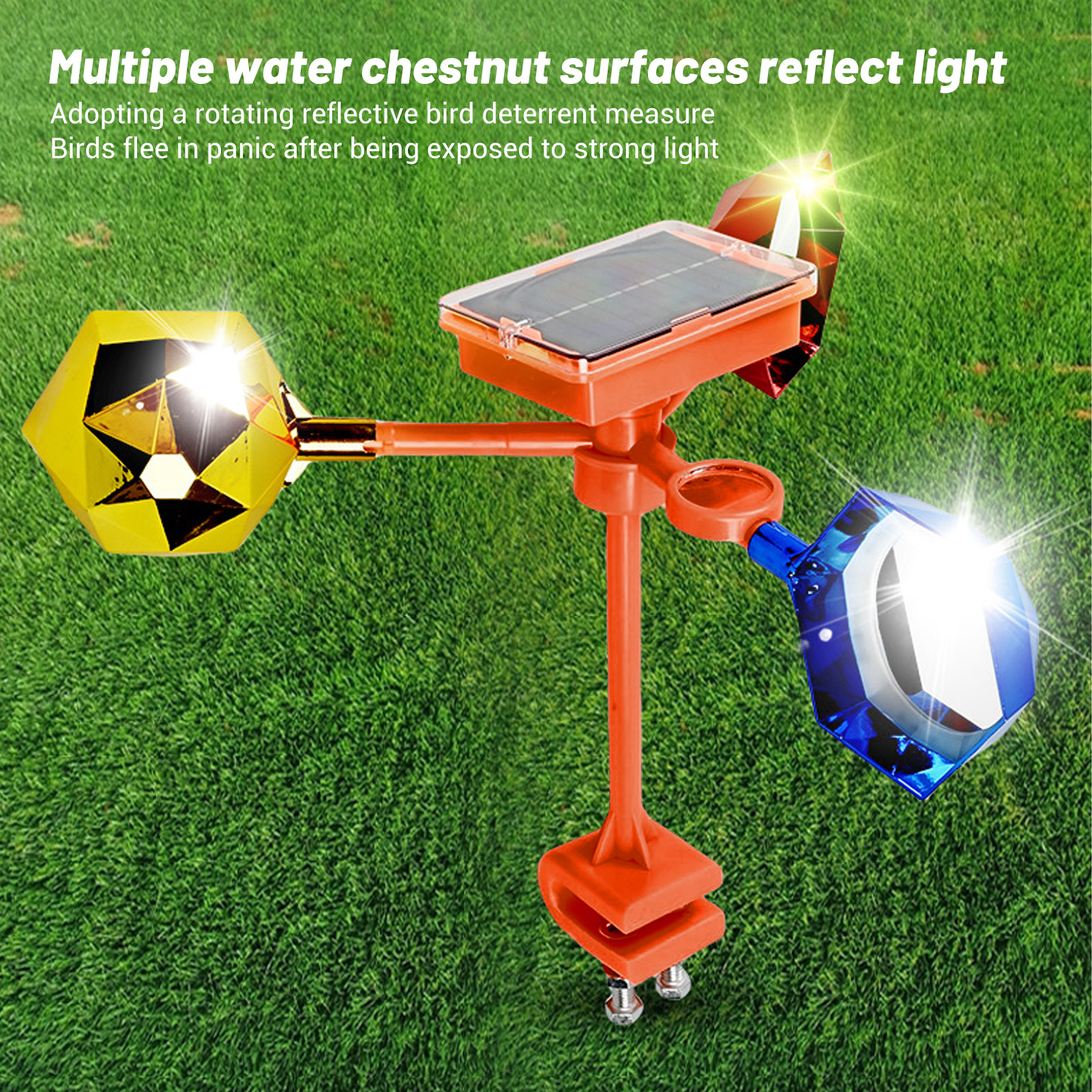 Birds Reflect Deterrent Solar  - Solar Bird Scarer reseña y precio