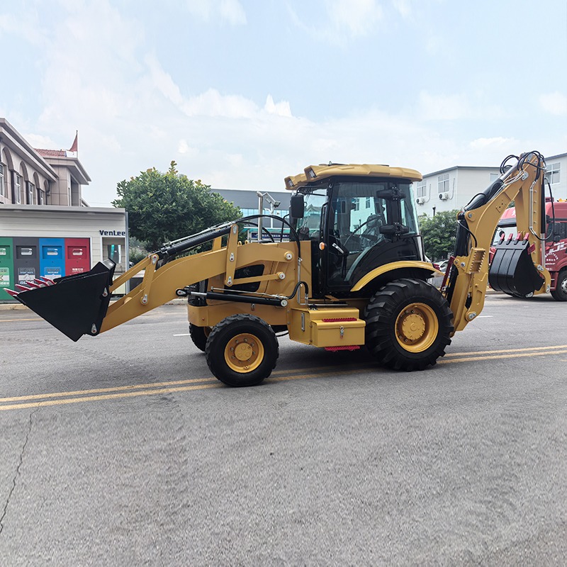 Farm Use Backhoe Loader Multif - Farming Agriculture Land reseña y precio