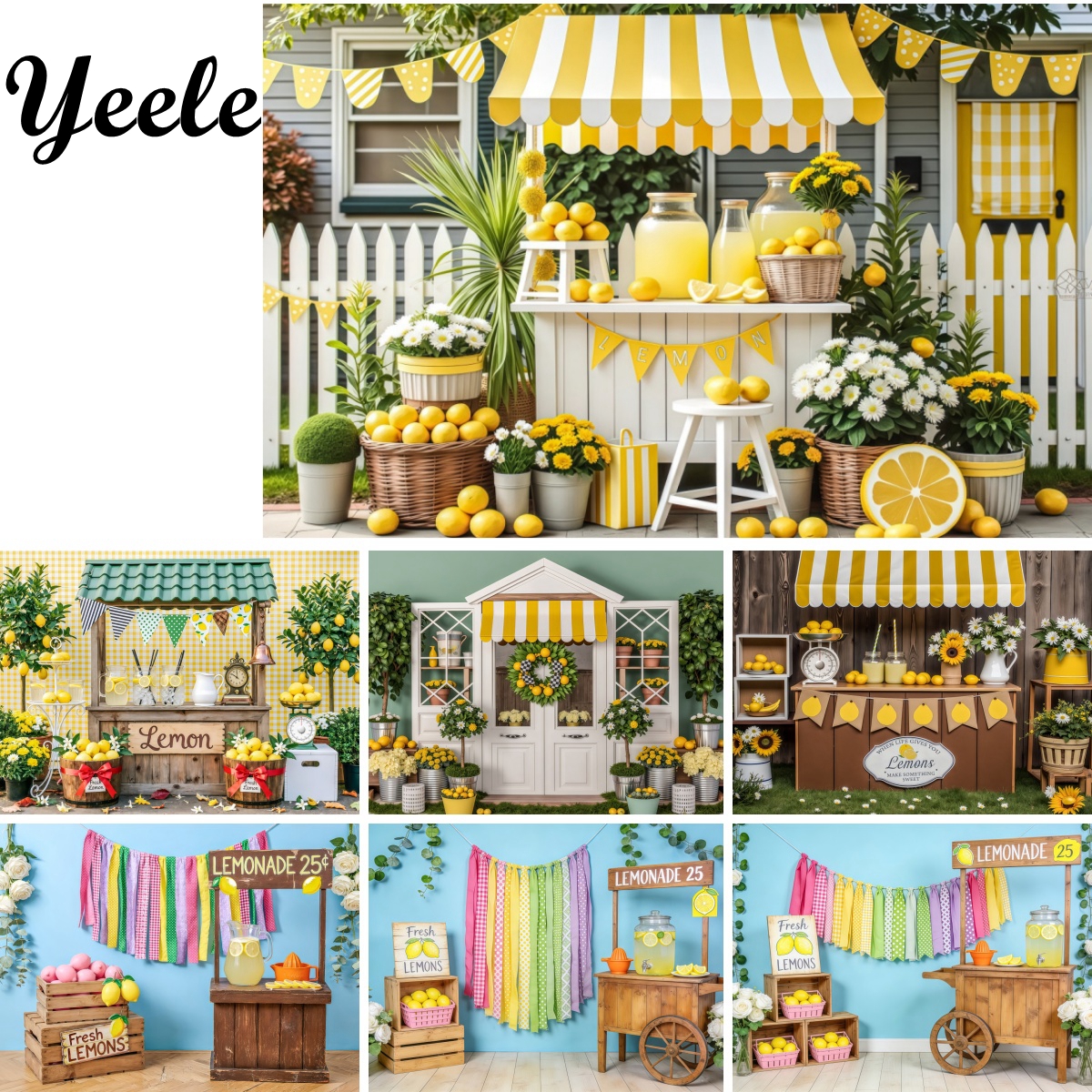 Yellow Lemon Stand Photographi - Orchard Sprayer Tractor reseña y precio