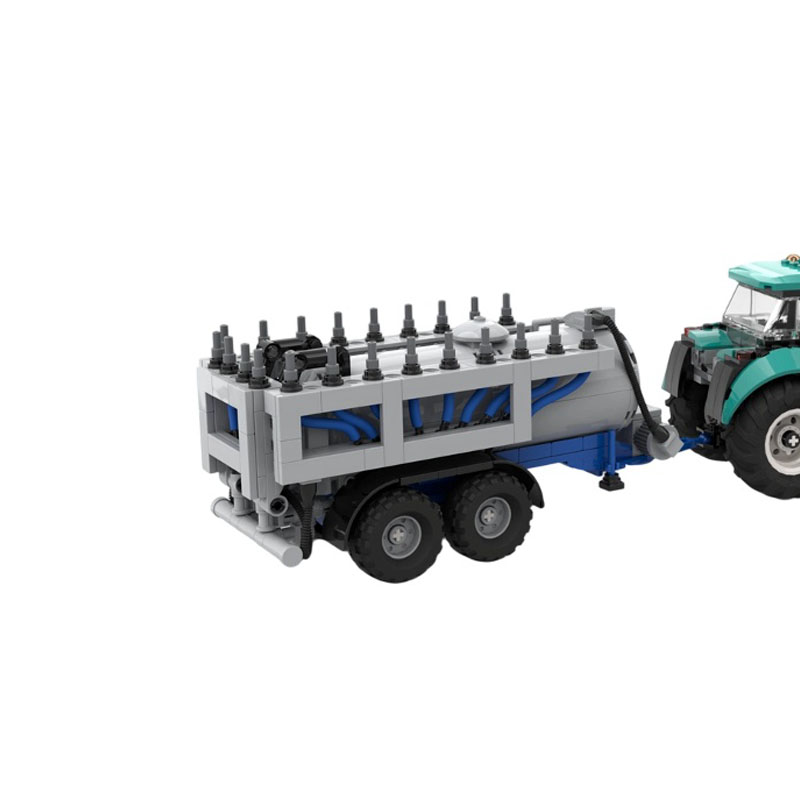City Tractor MOC Building Bloc - Agriculture Farming Vehicles reseña y precio