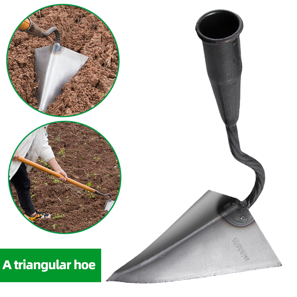 Furrow Hoe Triangle Small Tip  - Farming Agriculture Tools reseña y precio