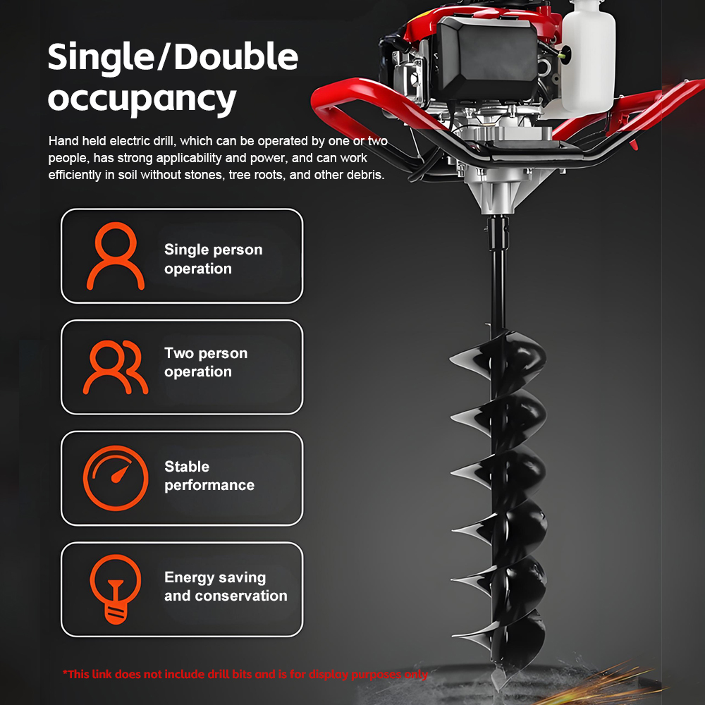 Ground Drill Petrol Hole Hole  - Farming Agriculture Tools reseña y precio
