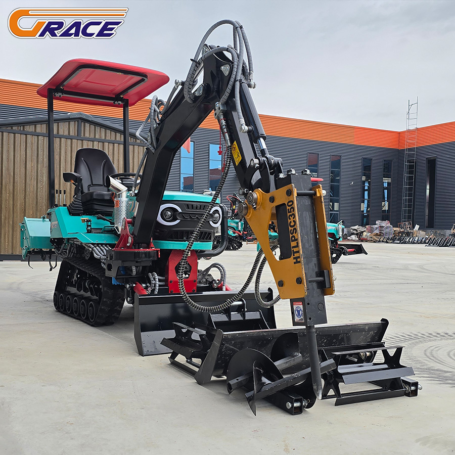 Customize Small Crawler Tracto - Agriculture Farming Vehicles reseña y precio