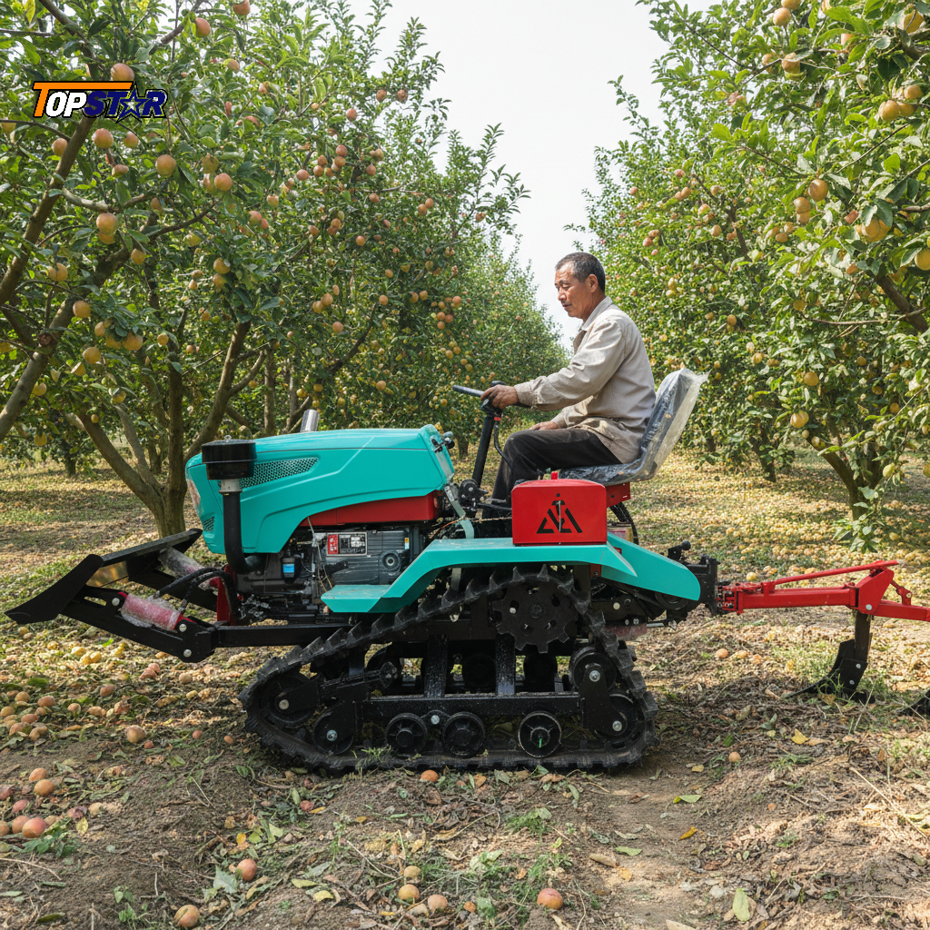 Agricultural Crawler Tractor 4 - Agriculture Farming Work reseña y precio