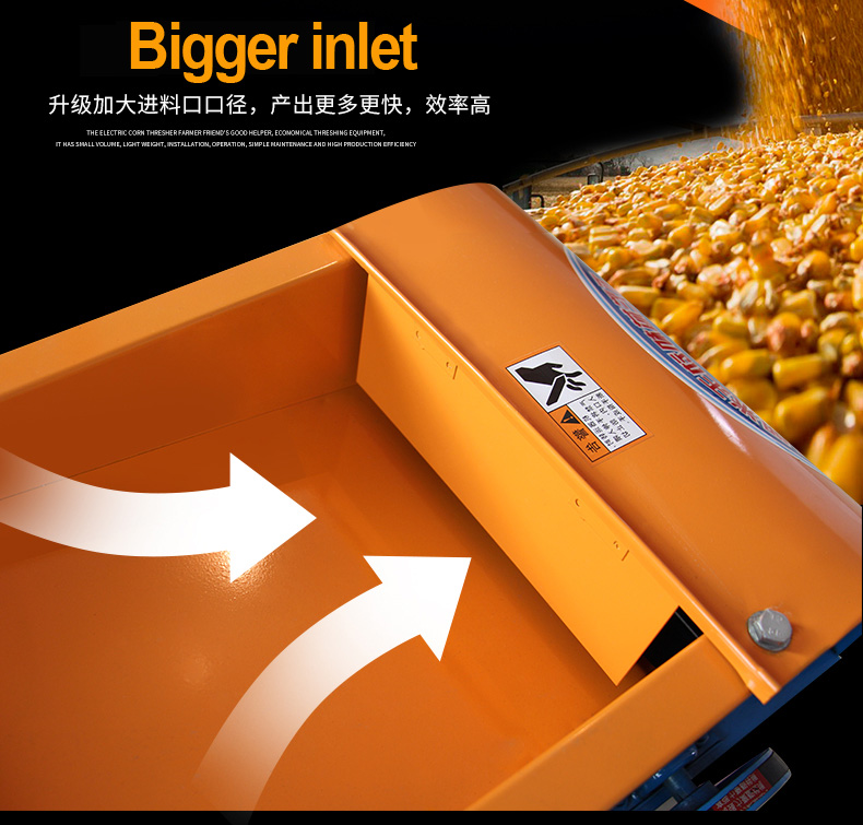 Convenient Vertical Corn Maize - Corn Sheller Machine reseña y precio