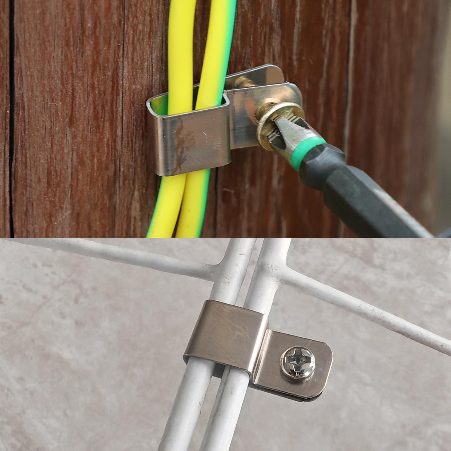 Stainless Steel Wire Clip Cord - Farm Agriculture reseña y precio