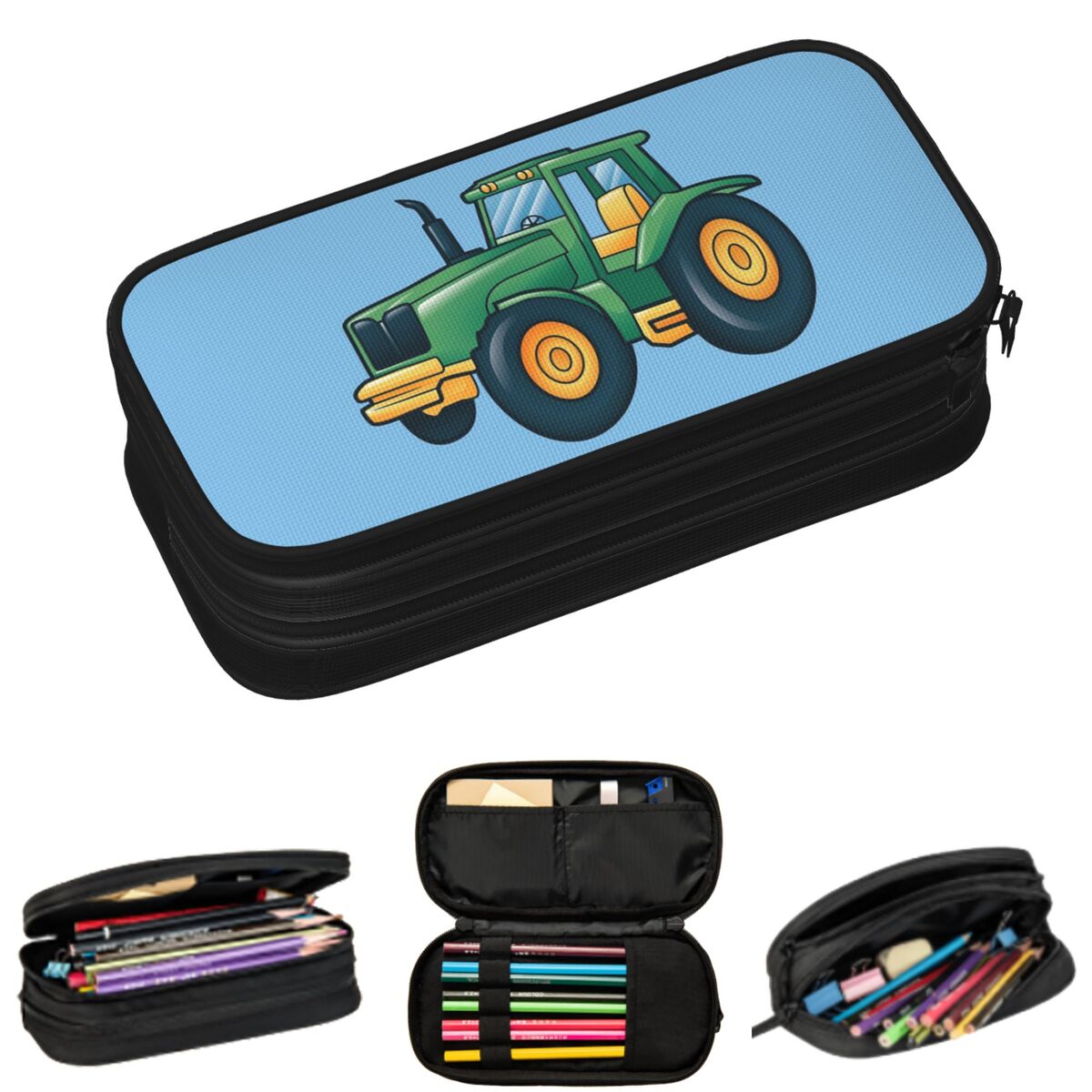 Cartoon Agricultural Tractor O - Agriculture Farming Cartoon reseña y precio