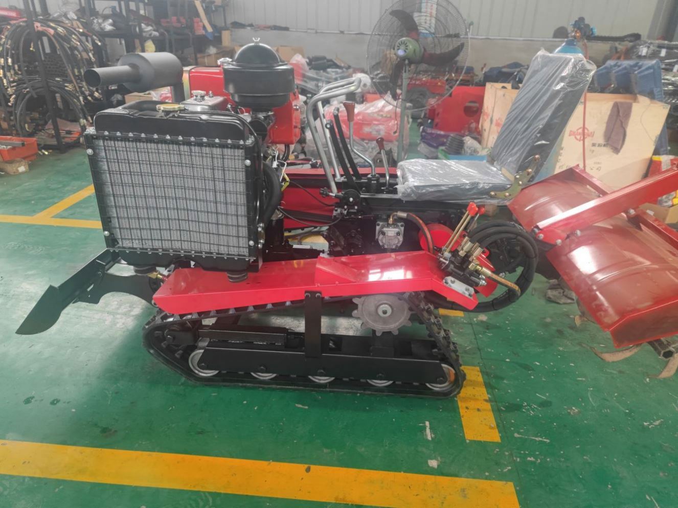 Various Implement Crawler Rota - Farming Agriculture Tools reseña y precio