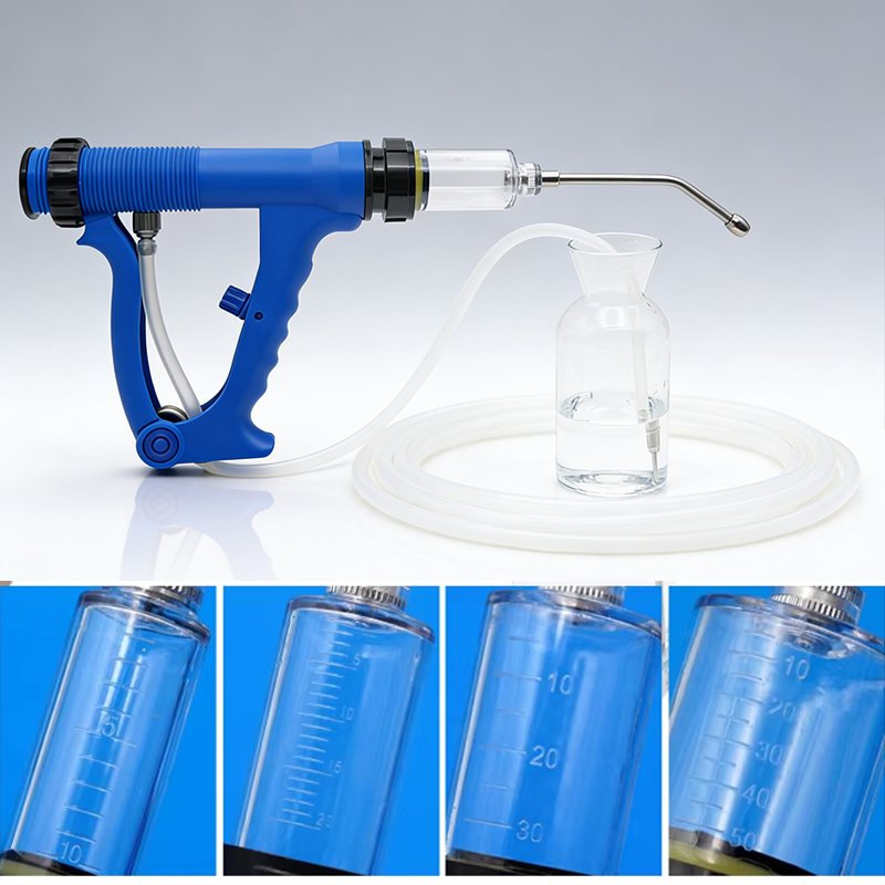 Veterinary Metal Feeding Gun M - Veterinary Syringe Gun reseña y precio