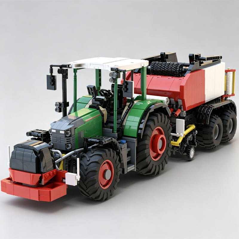 NEW Green Farm Tractor With Re - Agriculture Farming Vehicles reseña y precio