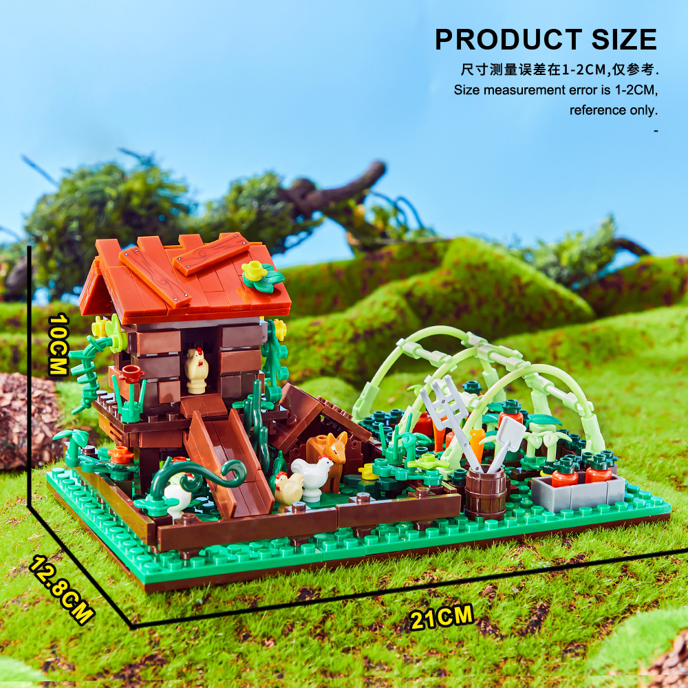 Happy Ranch MOC Building Block - Agriculture Farming Vehicles reseña y precio